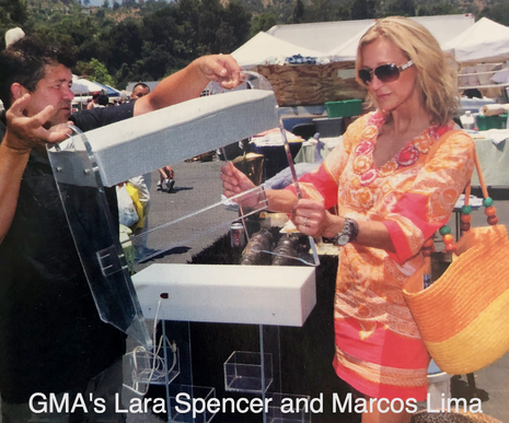 Picture of GMA's Lara Spencer and Marcos Lima